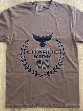 Comfort Colors Charlie Kirk Memorial T-Shirt